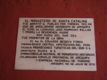 Monestario Santa Catalina, Arequipa